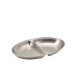 Picture of S/S Two Division Oval Vegetable Dish 30cm/12"