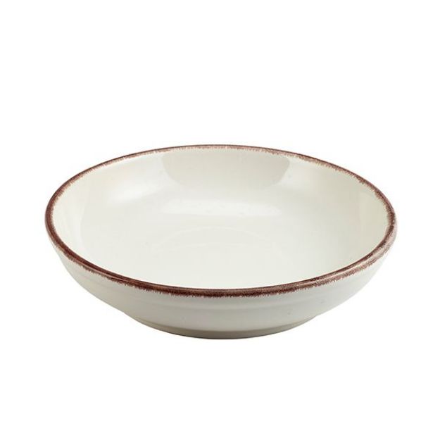 Picture of Terra Stoneware Sereno Brown Coupe Bowl 23cm