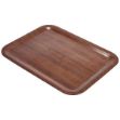 Picture of Darkwood Mahogany Tray 43 x 33cm