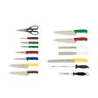 Picture of 15 Piece Colour Coded Knife Set + Knife Case
