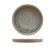 Picture of Terra Porc Matt Grey Low Presentat Plate 21cm