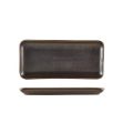 Picture of Terra Porc Black Narro Rect Platter 27x12.5cm