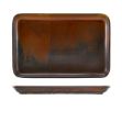 Picture of Terra Porc Rustic Copper Rect Platter 30x20cm
