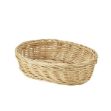 Picture of Oval Polywicker Basket 22.5 x 15.5 x 6.5cm