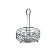 Picture of Black Wire Table Caddy 6.5" Dia X 8.5" (H)