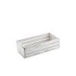 Picture of GW White Wash Wooden Crate 25 x 12 x 7.5cm