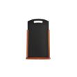 Picture of Large Table Chalk Board Dark Wood 21X45cm