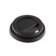 Picture of FF296 Black Sip Through Lids 8oz (1000)