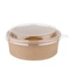 Picture of Leaf 900ml Brown Kraft Comp. Salad Bowl (300)
