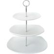 Picture of Titan Square 3 Tiered Plate 7.75" 9.75" 11.5"