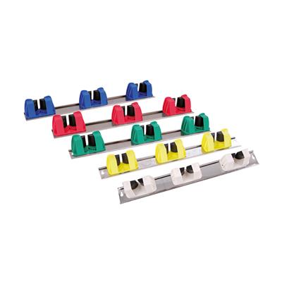 Picture of Wall Mounted Mop Holder/Wall Tidy 50cm 3 Section, sold each.