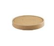 Picture of GenWare Kraft Soup Container Lid Only 500 pk