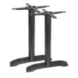 Picture of Bolero Cast Iron Twin Leg Table Base (Pack of 2) 720(H)x 740(W)mm. Standard Height