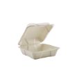 Picture of Compostable Hinged Food Container 20.5cm/8X8" (200)