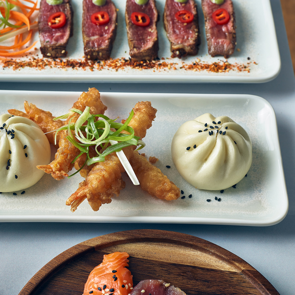 Picture of Terra Porcelain Pearl Narrow Rectangular Platter 27 x 12.5cm 27 x 12.5cm (L x W)