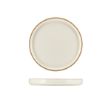 Picture of GenWare Kava White Stoneware Presentation Plate 18cm 18 x 2.3cm (Dia x H)