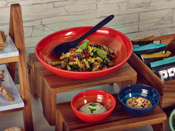 Picture of Black Silicone Spoon 30cm 300mm, for use up to 260 Degrees Celsius