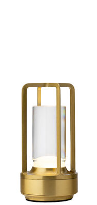Picture of Cuba LED Cordless Lamp 17.5cm  Brushed Gold