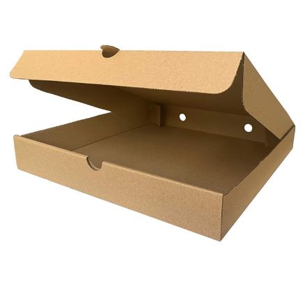 Picture of Pizza Box 12" Plain Brown Kraft Box 100pk