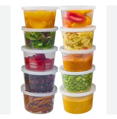 Picture of STD Microwave Container & Lid 450ml 16oz /250