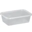 Picture of Plastic  Microwavable Takeaway Container & Lid 650cc 250pk