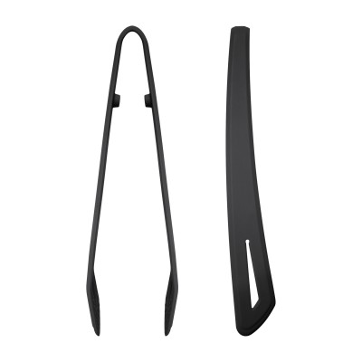 Picture of Black Silicone Tongs 29cm 290mm, for use up to 260 Degrees Celsius