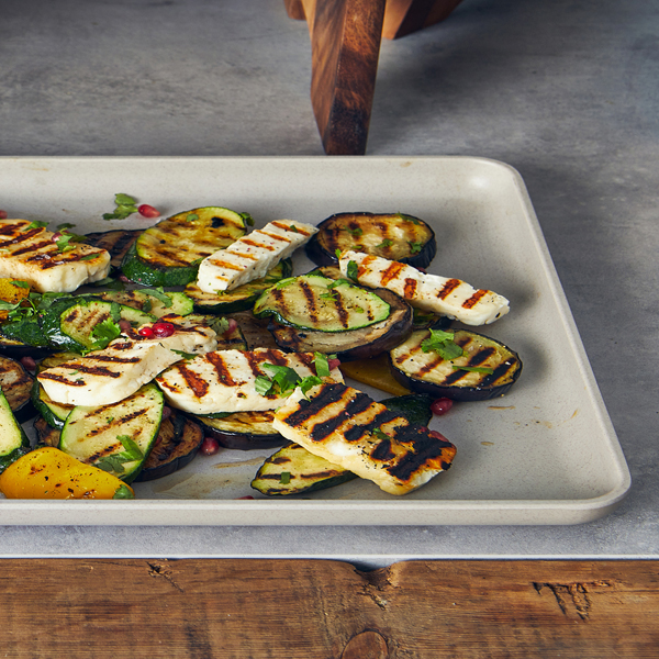 Picture of Sand Brown Copenhagen Melamine GN 1/1 Platter 53 x 32.5 x 3.5cm GN1/1- 530 x 325 x 35mm (L x W x H)