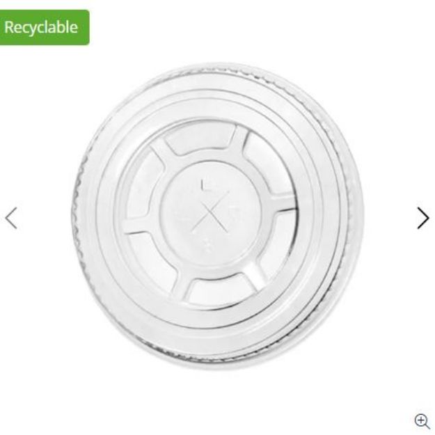 Picture of GreenSpirit Smoothie Flat Lid (straw slot) (800)