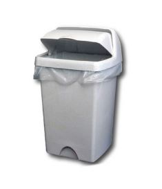 Picture of BL2 Strong White Swing Bin Liner 25x30" 30mu 500pk