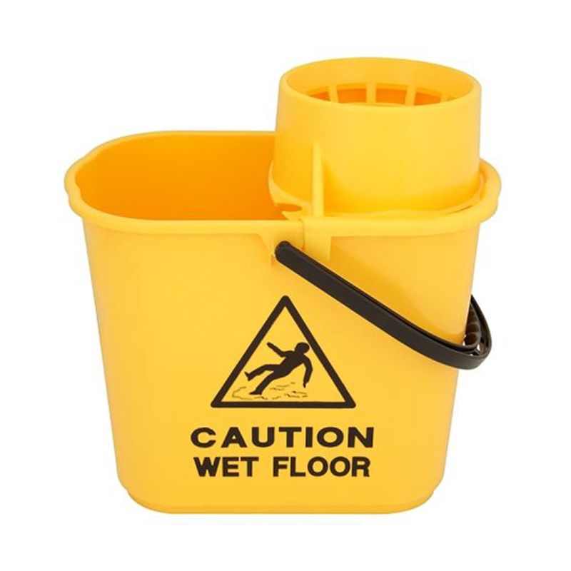 Picture of Economy 14L Heavy Duty Socket Mop Bucket  YELLOW