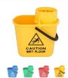 Picture of Economy 14L Heavy Duty Socket Mop Bucket  YELLOW