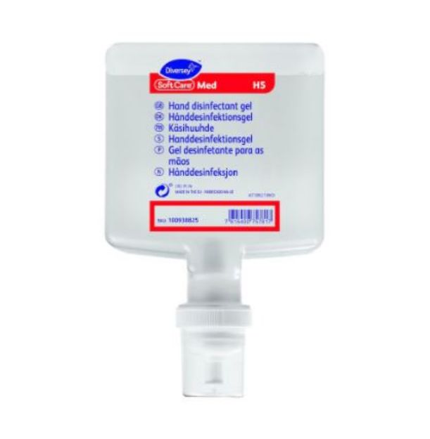 Picture of Soft Care MED IC Hand Sanitiser  4x1.3L - Full case of 4 pouches
