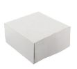 Picture of White Folding Cake Box, 12x12x4", no window,  100pk Last box