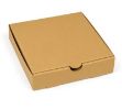Picture of 7" Corrugated Pizza Box Kraft Brown (100)